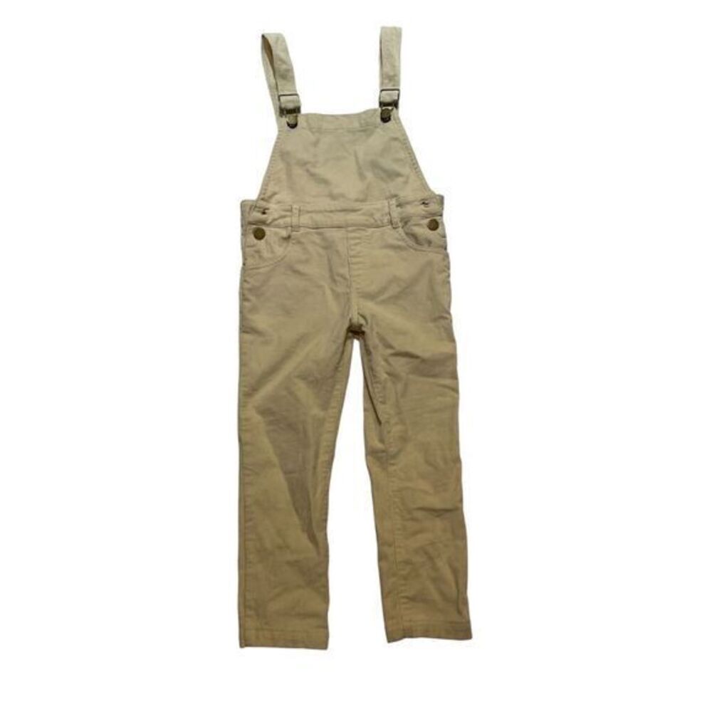 Yoli & Otis Kids Beige Corduroy Overalls Jumpsuit Playsuit 6Y